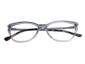 CAT EYE 76002 TRANSPARENT GREY WITH WHITE