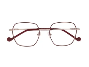EXTRO 7019 C4 RECTANGLE MAROON METAL WITH GREY TEMPLE