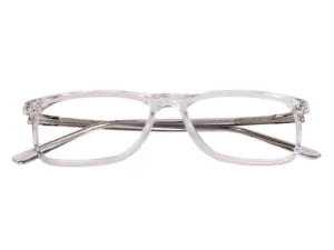 TOM HARDY EXCLUSIVE RECTANGLE  FRAME FD828504 SHINE TRANSPARENT FRAME