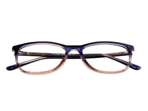TOM HARDY EXCLUSIVE CAT EYE  FRAME PL858513 DARK BLUE WITH TRANSPARENT LIGHT PURPLE