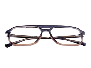 TOM HARDY EXCLUSIVE RECTANGLE BAR FRAME PL858503 DARK BLUE WITH TRANSPARENT